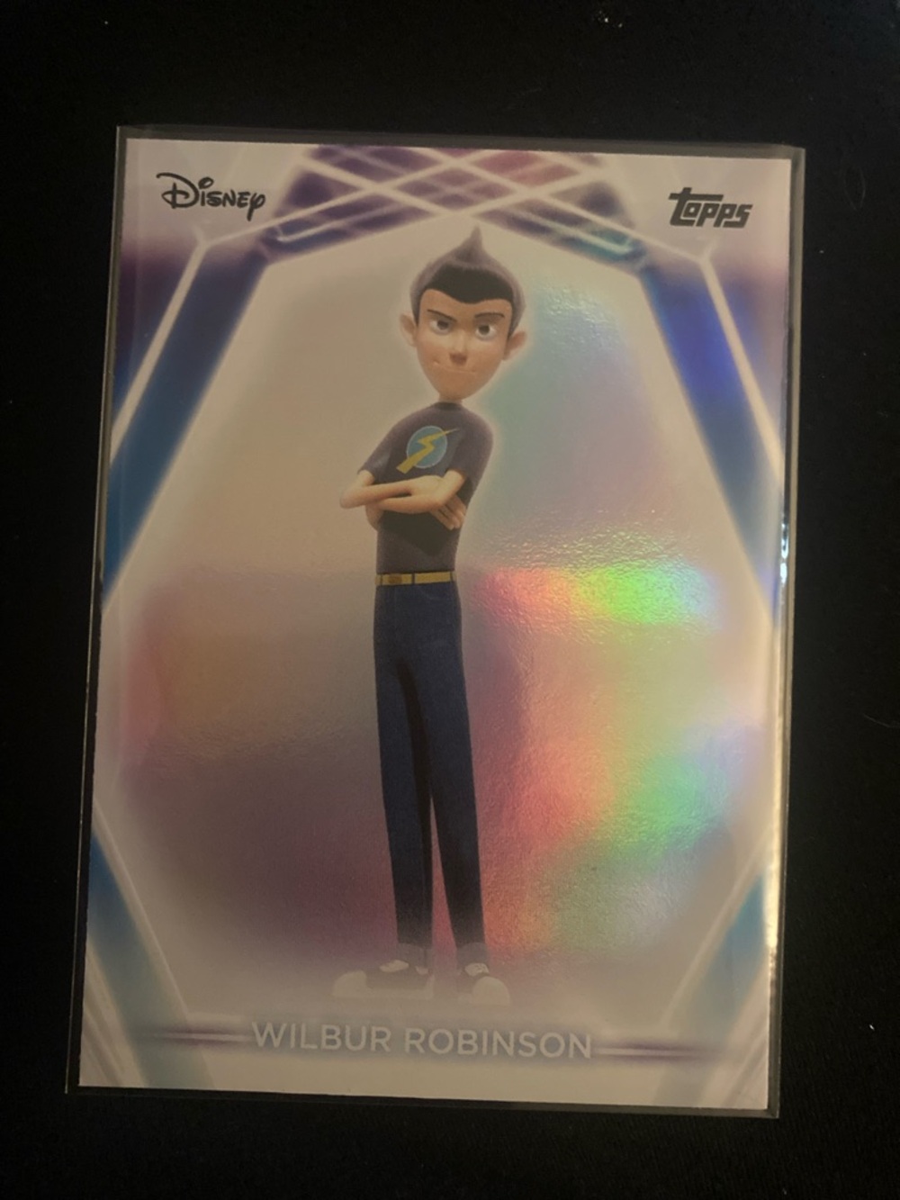 Wilbur Robinson Collectible Card - Purple Accent